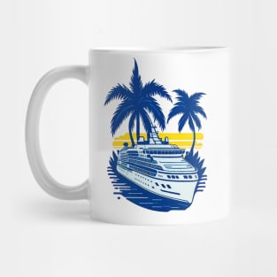 Cruise Ship Cruising Vacation Souvenir Mug